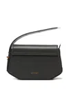 Lidialucilla Leather Cross Body Bag In Black