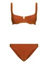 Lido Fiftysix Bikini Swimsuit In Brown