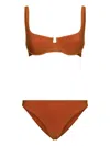 Lido Fiftysix Bikini Swimsuit In Brown