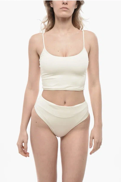 Lido High-waisted Bikini Trentasette In Neutral