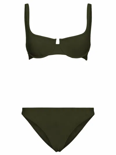 Lido Mini Costume Bikini Set - Size S In Green