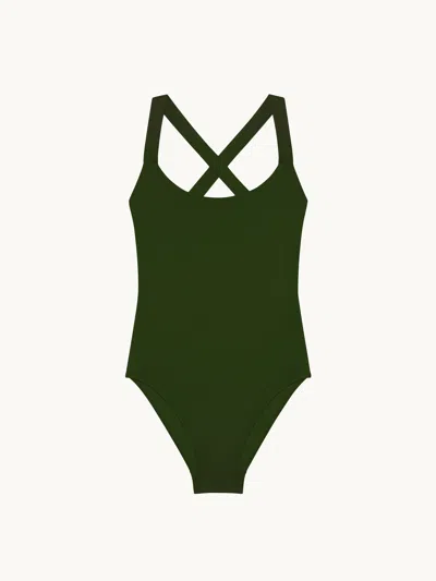 Lido Novantatre One-piece Olive S In Green