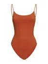 Lido Uno One-piece Swimsuit In Orange