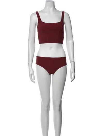 Pre-owned Lido One-piece W/ Tags In Red