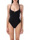 Lido Black Criss-cross Swimsuit