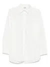 Lido Poplin Shirt In White