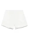 Lido Cotton-poplin Shorts In White