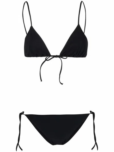LIDO LIDO SELF-TIE MID-RISE BIKINI