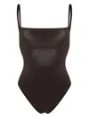 Lido Brown Tre Gemoetric Strap In Brown