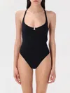 Lido Black Criss-cross Swimsuit