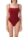 Lido Red Spaghetti-strap One-piece