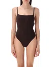 Lido Brown Tre Gemoetric Strap In Brown