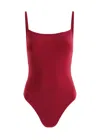 Lido Red Spaghetti-strap One-piece