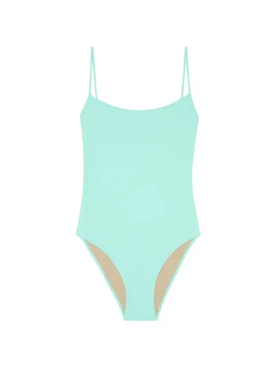 Lido Trentasei Scoop-neck Swimsuit In Blue