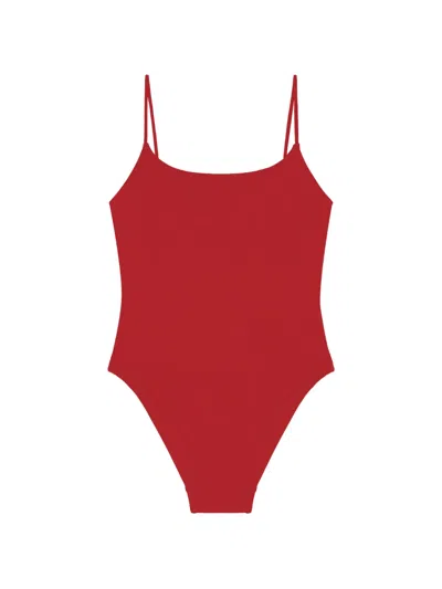 Lido Trentasei Spaghetti-strap Swimsuit In Red