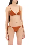 Lido Venti Triangle Self-tied Bikini In Brown