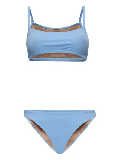 Lido Undici Scoop-neck Bikini In Blue