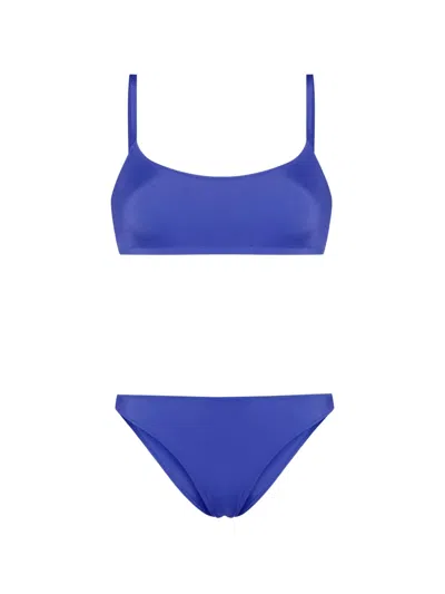 Lido Undici Scoop-neck Bikini In Blue