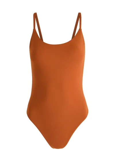 Lido Uno Swimsuit In Dark Red