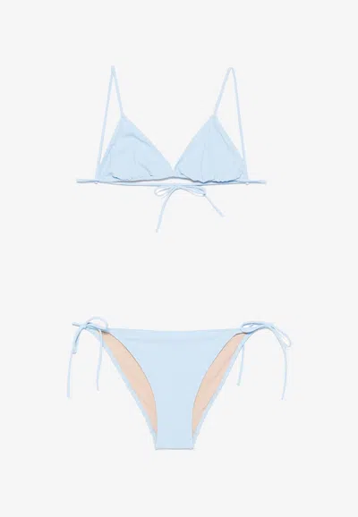 Lido Venti Triangle Bikini In Blue
