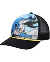 LIDS BIG BOYS AND GIRLS BLUE BATMAN FOAM TRUCKER ADJUSTABLE HAT