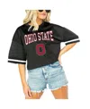 Lids Gameday Couture Women's Black Ohio State Buckeyes Game Face Fashion Jersey In Black