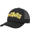 Lids Men's Black Death Row Records Gin & Juice Trucker Adjustable Hat In Black