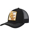 Lids Men's Black Guardians Of The Galaxy Groot Retro A-frame Snapback Hat In Black