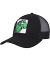 Lids Men's Black Hulk Retro A-frame Snapback Hat In Black