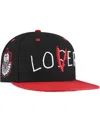 Lids Men's Black It Snapback Hat In Black