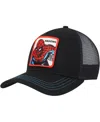 Lids Men's Black Spider-man Retro A-frame Snapback Hat In Black