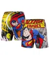 Lids Men's Black Superman Big Print Mesh Shorts In Black