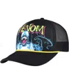Lids Men's Black Venom Big Front Adjustable Trucker Hat