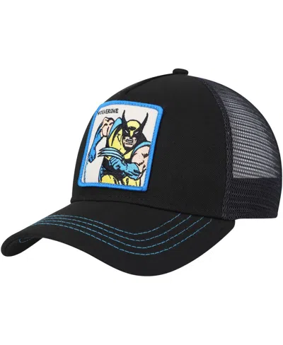 Lids Men's Black X Men Wolverine Retro A-frame Adjustable Hat In Black