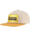 Lids Men's Cream/tan Pacifico Corduroy Rope Golf Snapback Hat In Cream,tan