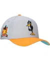 Lids Men's Gray Looney Tunes Daffy Duck A-frame Adjustable Hat In Gray