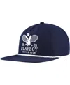 Lids Men's Navy Playboy Tennis Club Golf Adjustable Hat In Navy