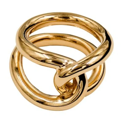 Lie Studio Agnes Ring In Gold