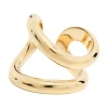 Lie Studio The Alma Gold Ring In Gold