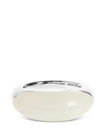 Lie Studio Beatrice Sterling-silver Ring In Metallic