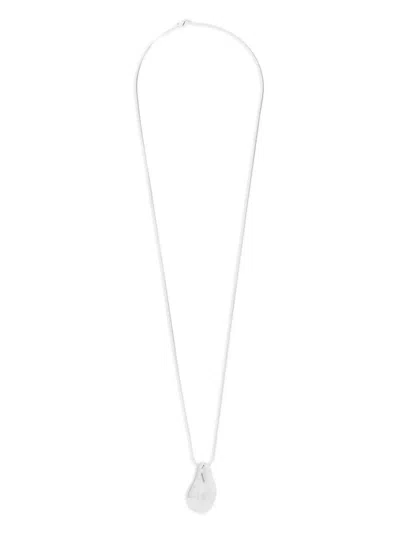 Lie Studio Betty Necklace In Gray