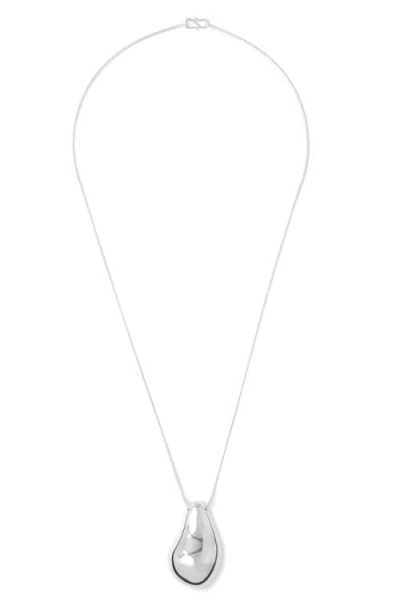 Lie Studio Betty Necklace In Metallic