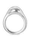 Lie Studio Chloe Sculptural Ring In Silver