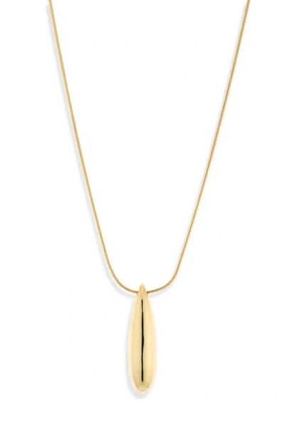 Lie Studio Dolly Pendant Necklace In Gold