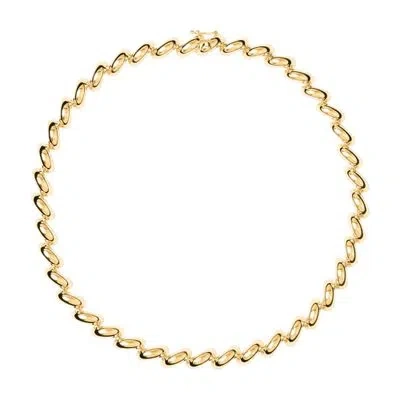 Lie Studio The Edith Necklace In Gold