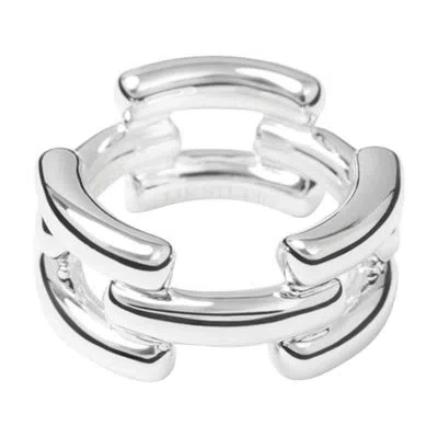 Lie Studio The Emily Ring In Silver