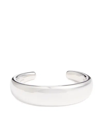 Lie Studio Emma Cuff Bracelet In Silver