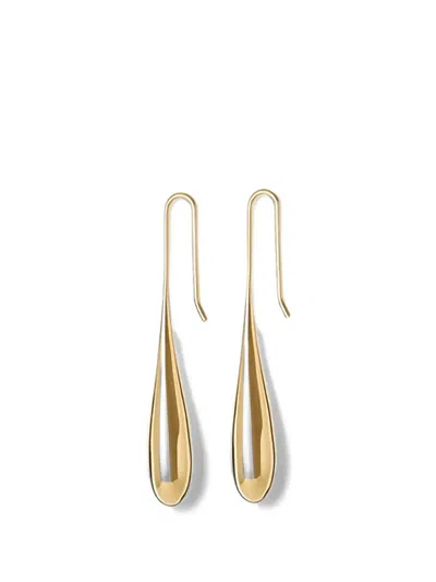 Lie Studio Evelyn Drop Earrings In Gray