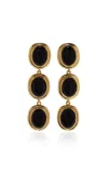 Lie Studio Exclusive Ada Gold Vermeil Onyx Earrings