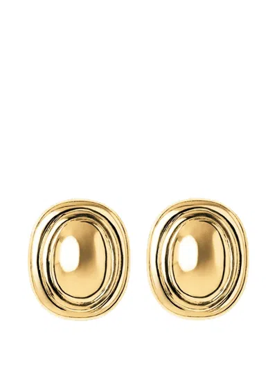 Lie Studio Franka Earrings In Gold